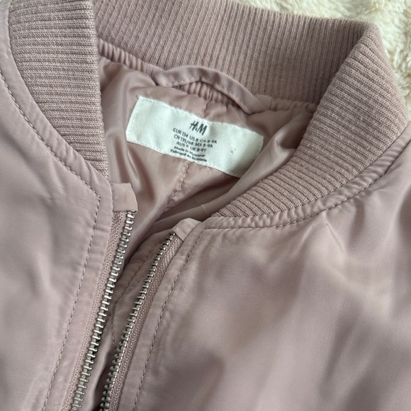 H&M Pink Kids Puffer Jacket - Picture 2 of 3